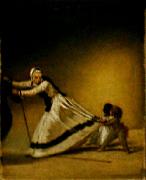 Scene from the palace of the Duchess of Alba Francisco de Goya
